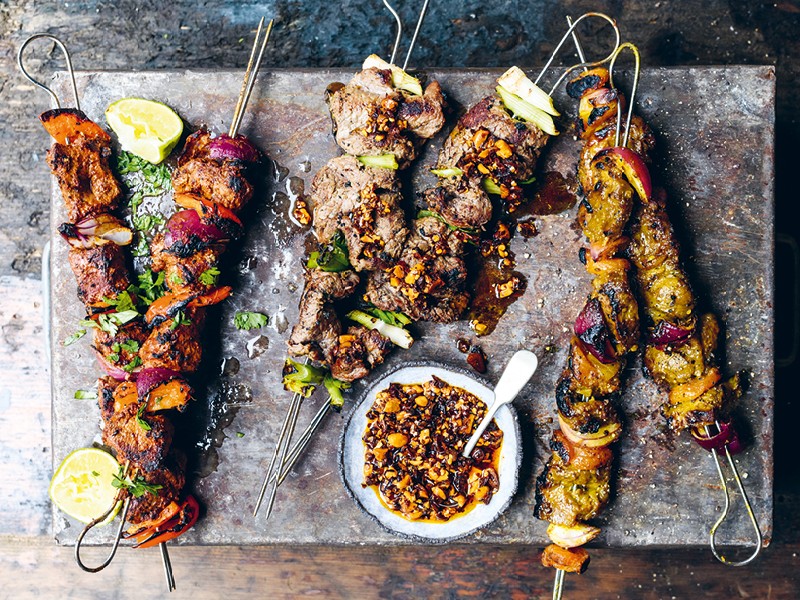 Venison kebabs shop